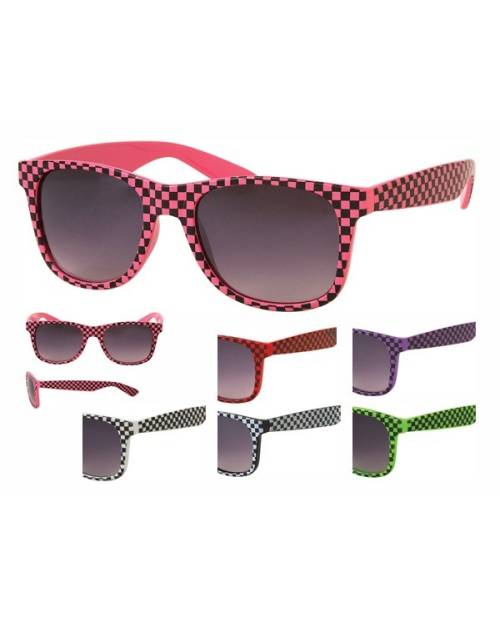 Lunettes De Soleil Moto Type Wayfarer
