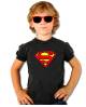 T SHIRT EQUALIZER SUPERMAN ENFANT NOIR