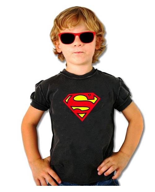 Superman light-up T Shirt for kids