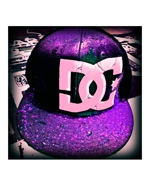DC Cap Purple And Pink