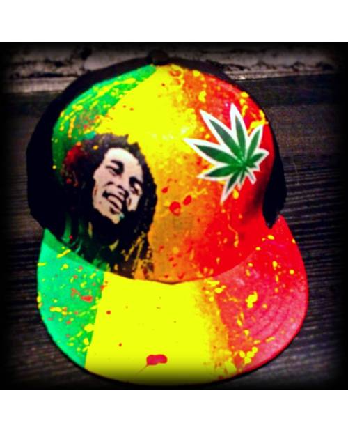 Casquette Cannabis Bob Marley 
