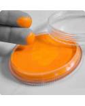 Makeup Du Soir: Orange Body Painting