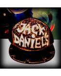 Casquette Jack Daniel's léopard à customiser