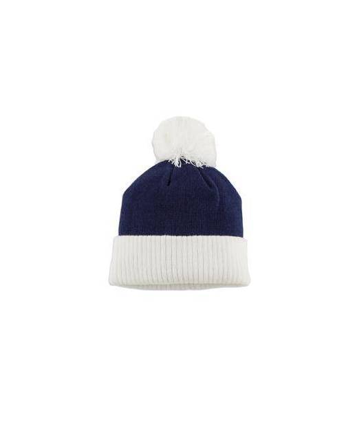 bonnet pompon enfant