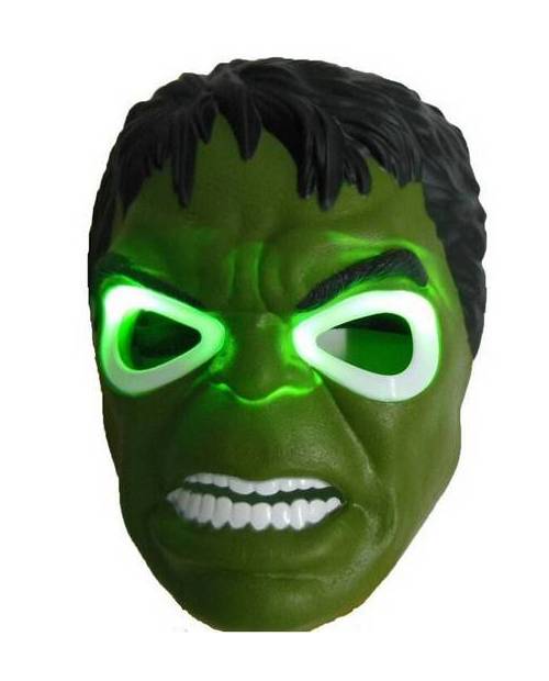 Masque Hulk Lumineux Led