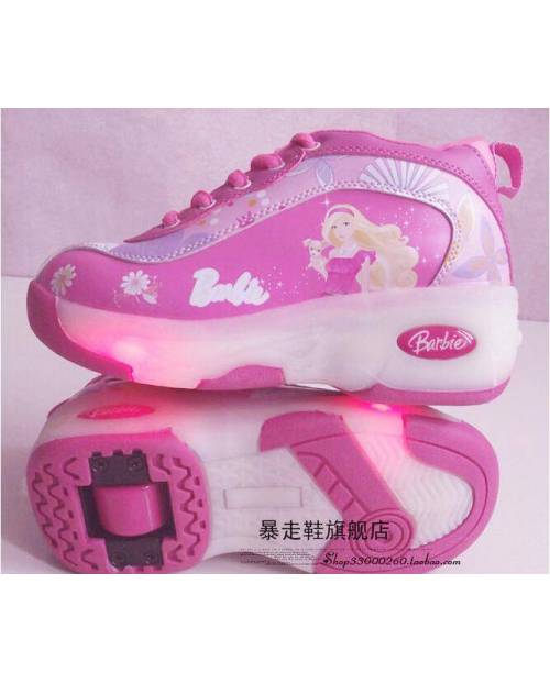 Baskets Lumineuses Enfant Barbie