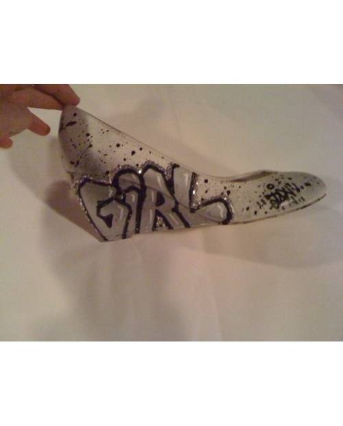 Exemple personnalisation Chaussures: Girl