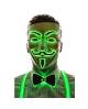 Masque anonymous lumineux