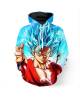 Sweat Capuche Sangoku Super Saiyan Blue