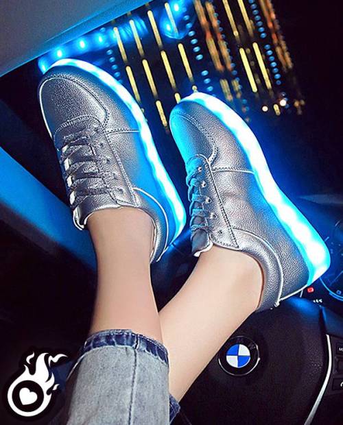 Led Shoes For Kids Usb Charging Light Up Sneakers Adults Boys Girls Glowing  Shoe | eBay