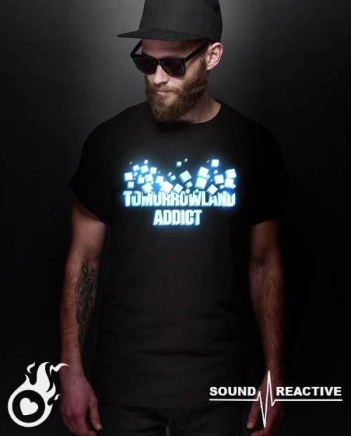 T-shirt Tomorrowland Addict LED