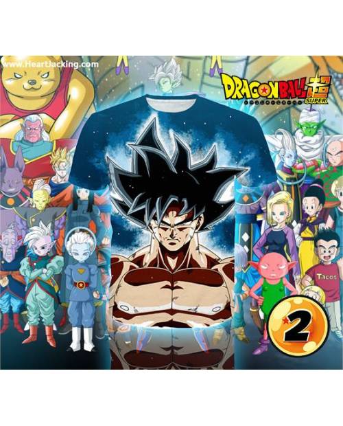 Tee Shirts Sangoku & Autres T-Shirts Goku DBZ, Dragon Ball Z, Super