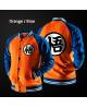 veste dragon ball z orange