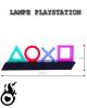 Lampe Icone Playstation symboles néon
