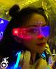 Lunettes Cyberpunk Lumineuses LED