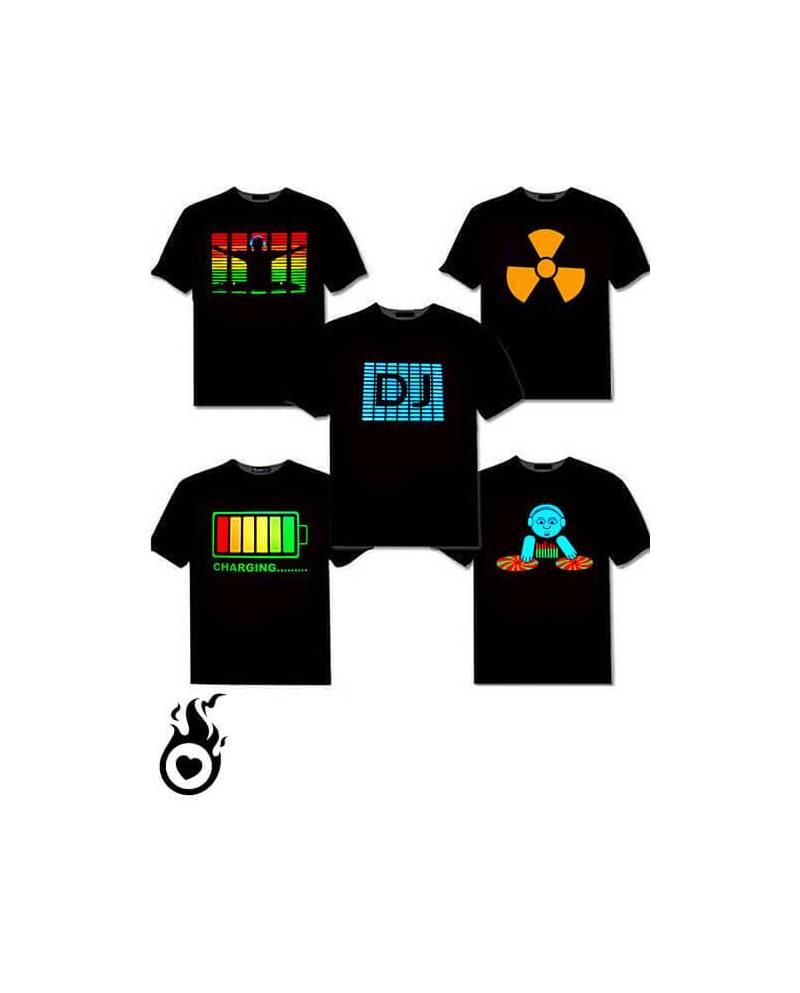 Light Up Equalizer TeeShirt, LED Reactive Music TShirts!