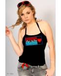 T-Shirt Red Heart Femme Lumineux Equalizer