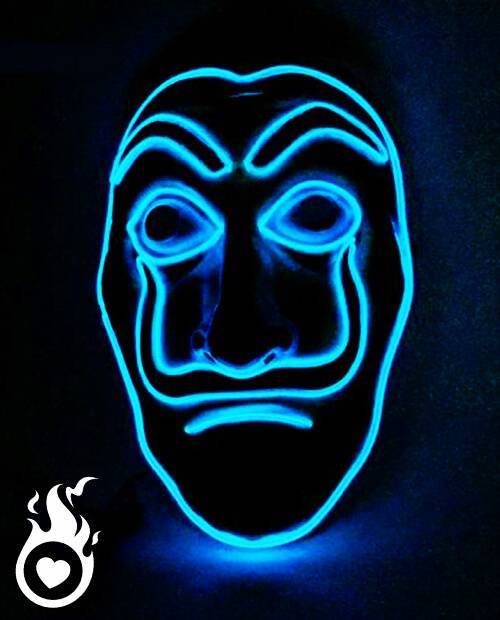 Casa De Papel LED Mask