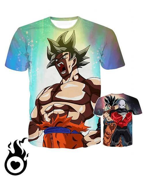 Tshirt Sangoku Ultra Instinct non Maîtrise