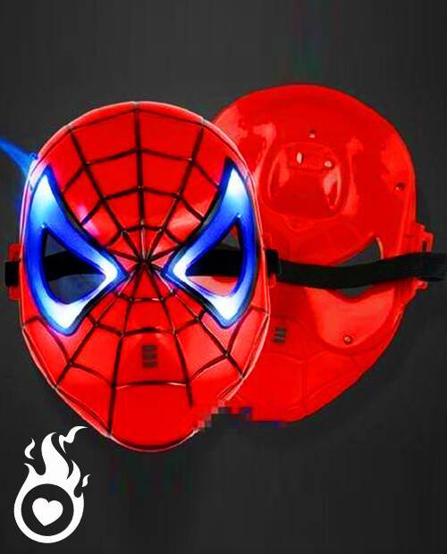 Masque Spiderman Led Lumineux