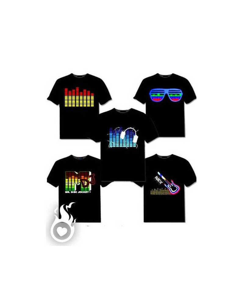 LightUp Equalizer TShirts FREE Fast LED Equalizer TShirt Delivery