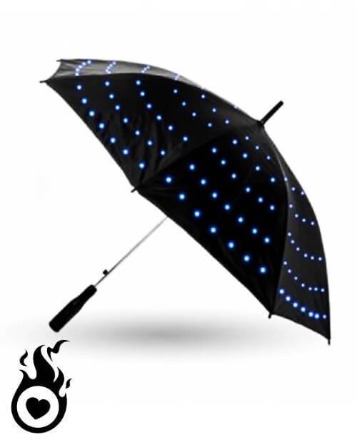 Parapluie Lumineux "Etoiles de Led"