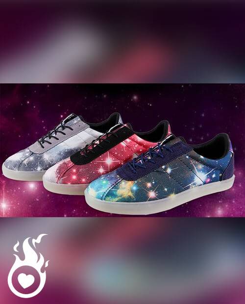 Glow in the Dark "Galaxy" Shoes