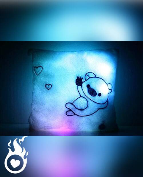 LED Pillow - Baby Night Light Plush