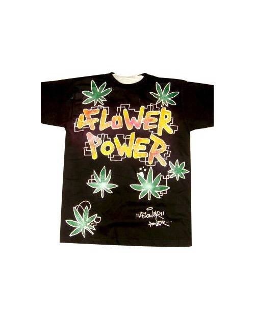 T Shirt Graffiti Flower