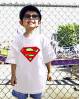 T SHIRT EQUALIZER SUPERMAN ENFANT NOIR