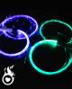 Fouet LED Lumineux – 6 Mètres Rechargeable – 23 Effets De Couleur – Pour Festivals, Fêtes, Spectacles – Danse Et Arts Du Feu